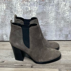 MARC FISHER Saint Suede Ankle Boots 9.5 NWOB